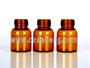 (琥珀色玻璃瓶,琥珀色硼矽玻璃瓶)